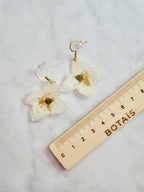 Boucles d’oreilles seringat crochet