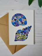Carte « coquillage »
