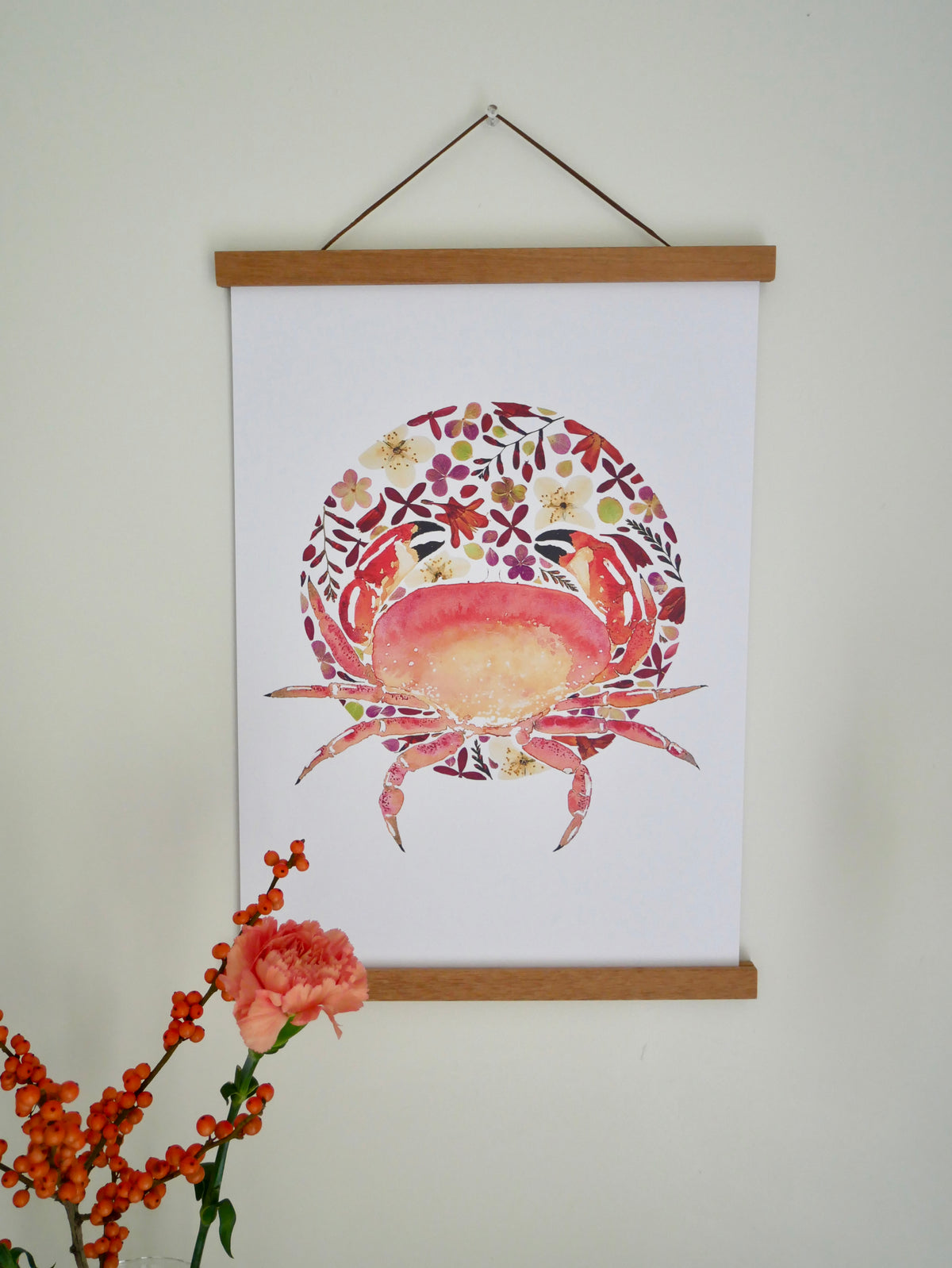 Affiche Crabe A3