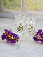 Boucles d’oreilles O hortensia
