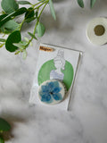 Magnet hortensia bleu