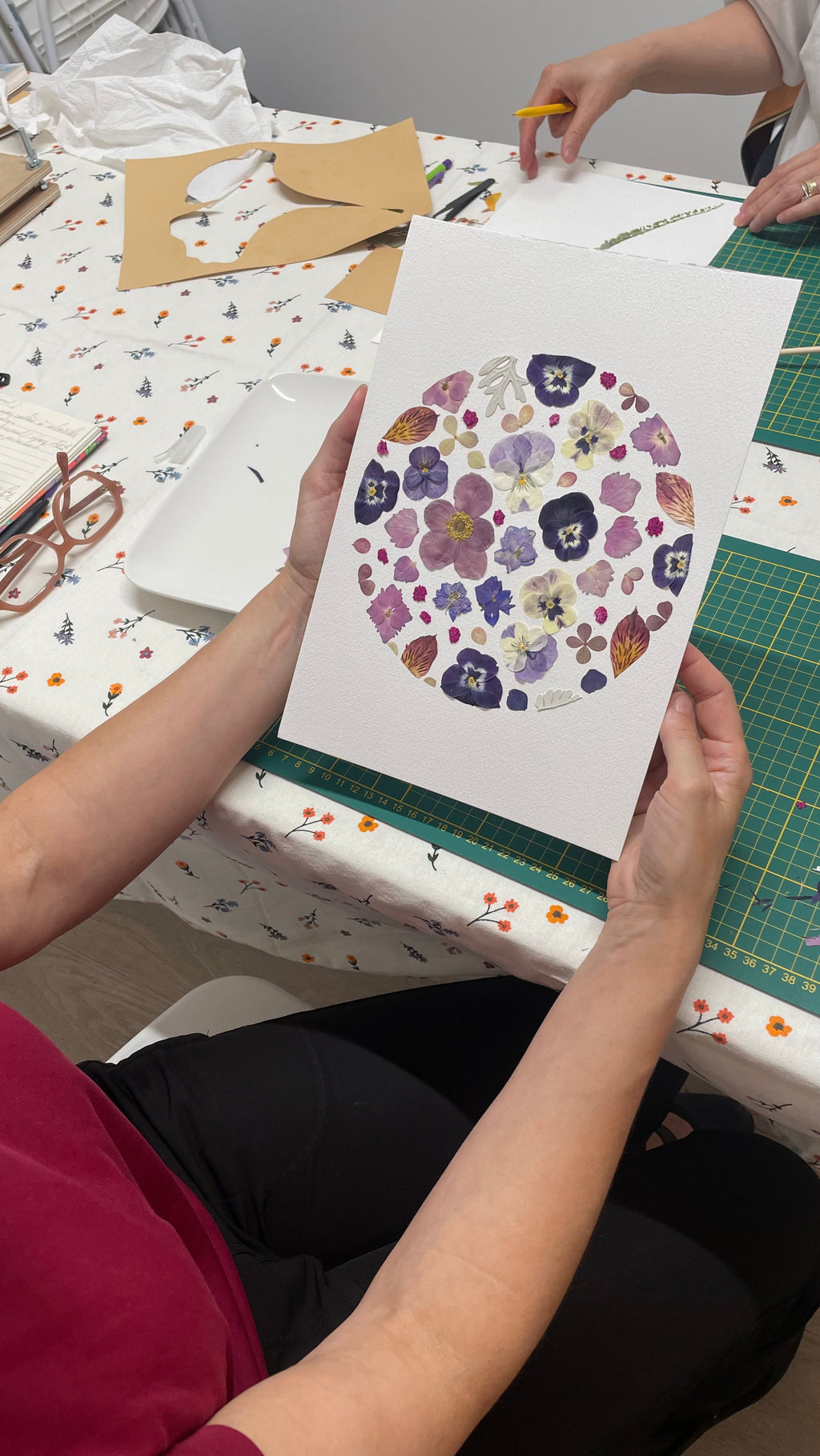 Atelier Herbier Fleuri — Composition A4
