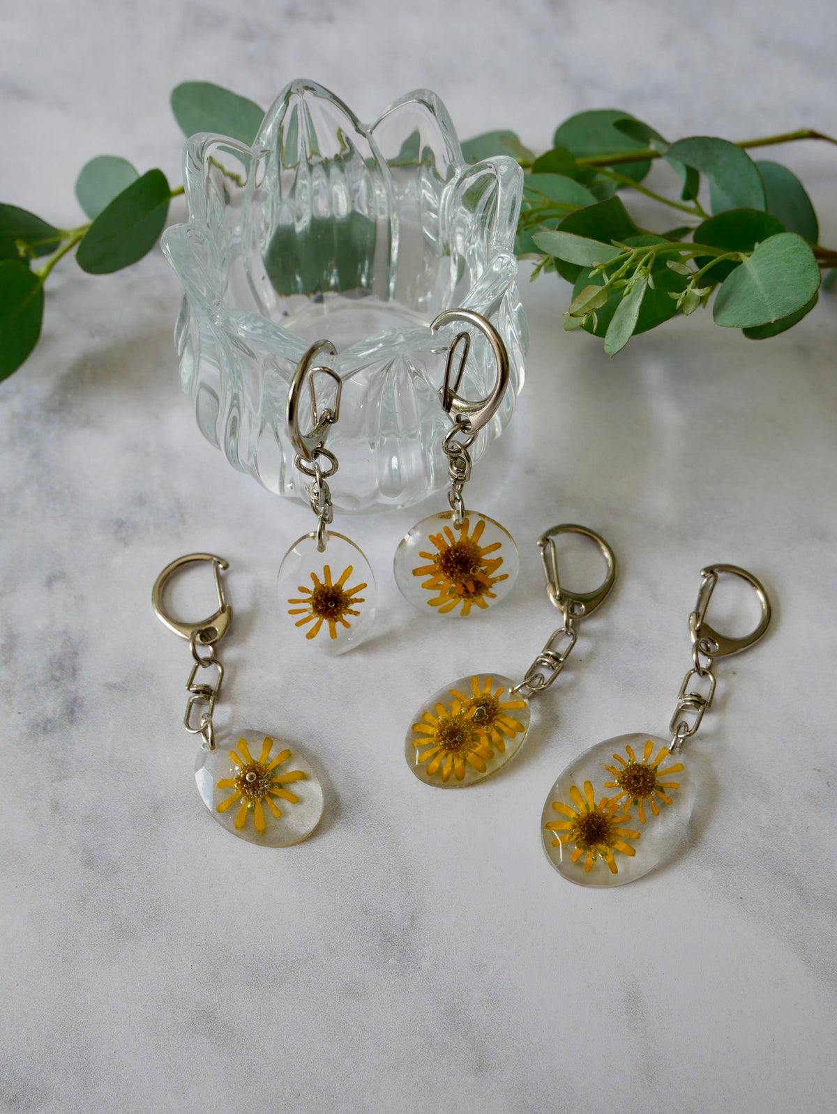 Porte-clés sanvitalia 💛