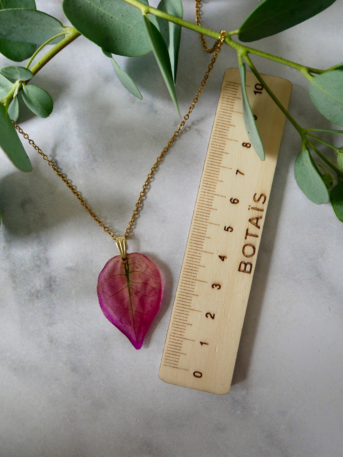 Collier bougainvilliers