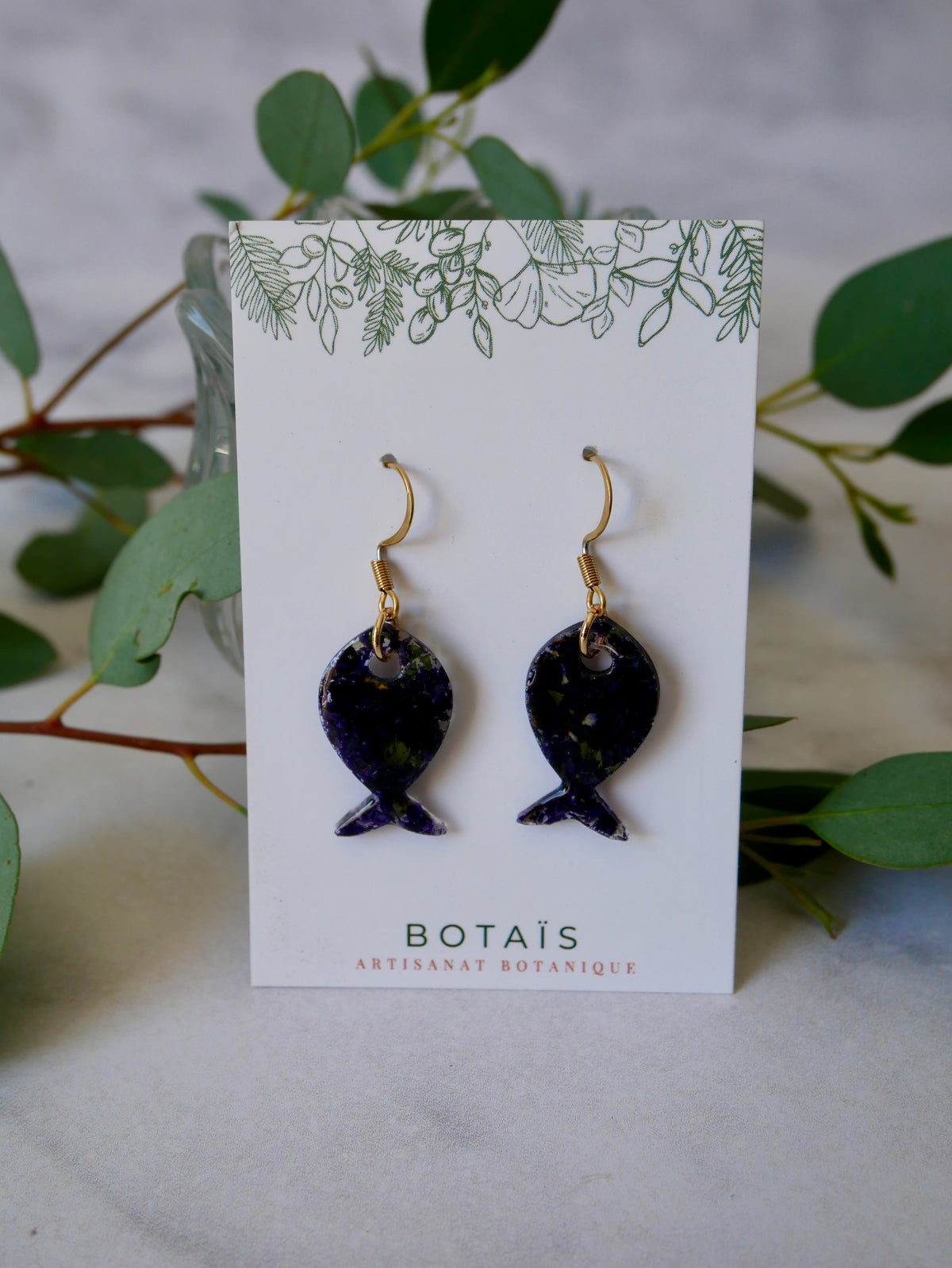 Boucles d’oreilles poissons