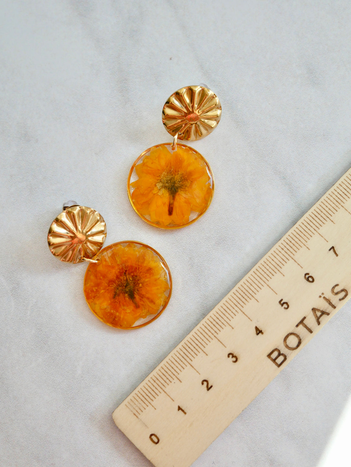 Boucles d’oreilles Corète du Japon