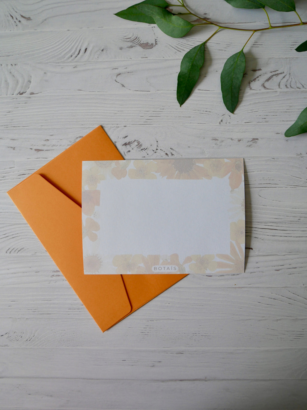 Carte message « fleuris »