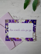 Carte message « ose »