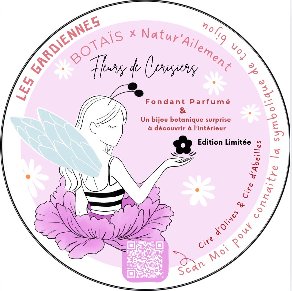 Gardienne fleurs de cerisiers