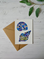 Carte « coquillage »