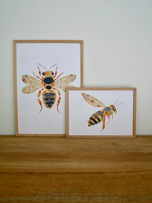 Affiche Abeille A4