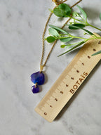 Collier hortensia pétales