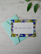 Carte message « brille »