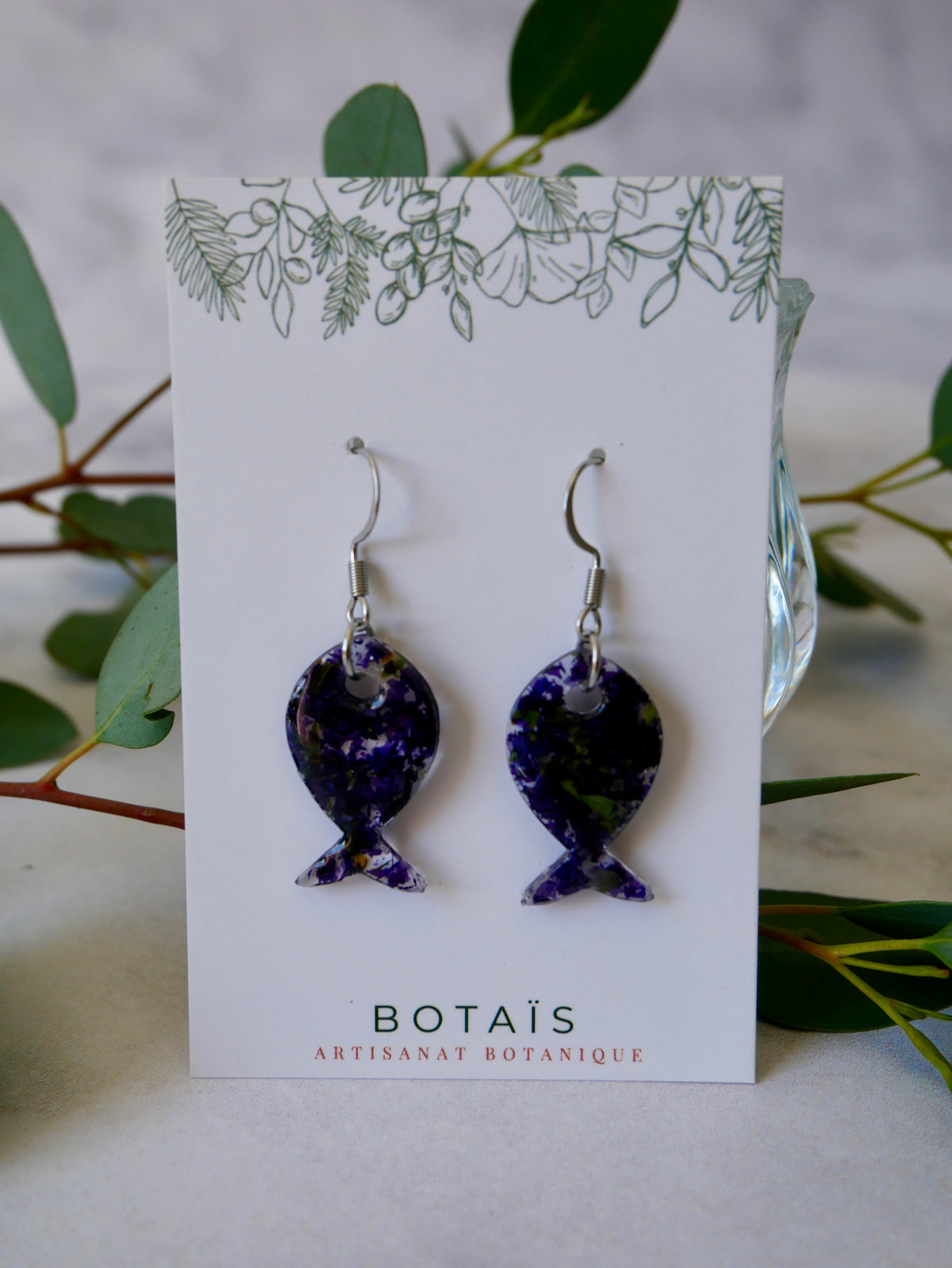 Boucles d’oreilles poissons