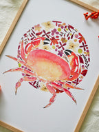 Affiche Crabe A3