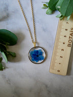 Collier hortensia cercle