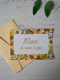 Carte message « joie »