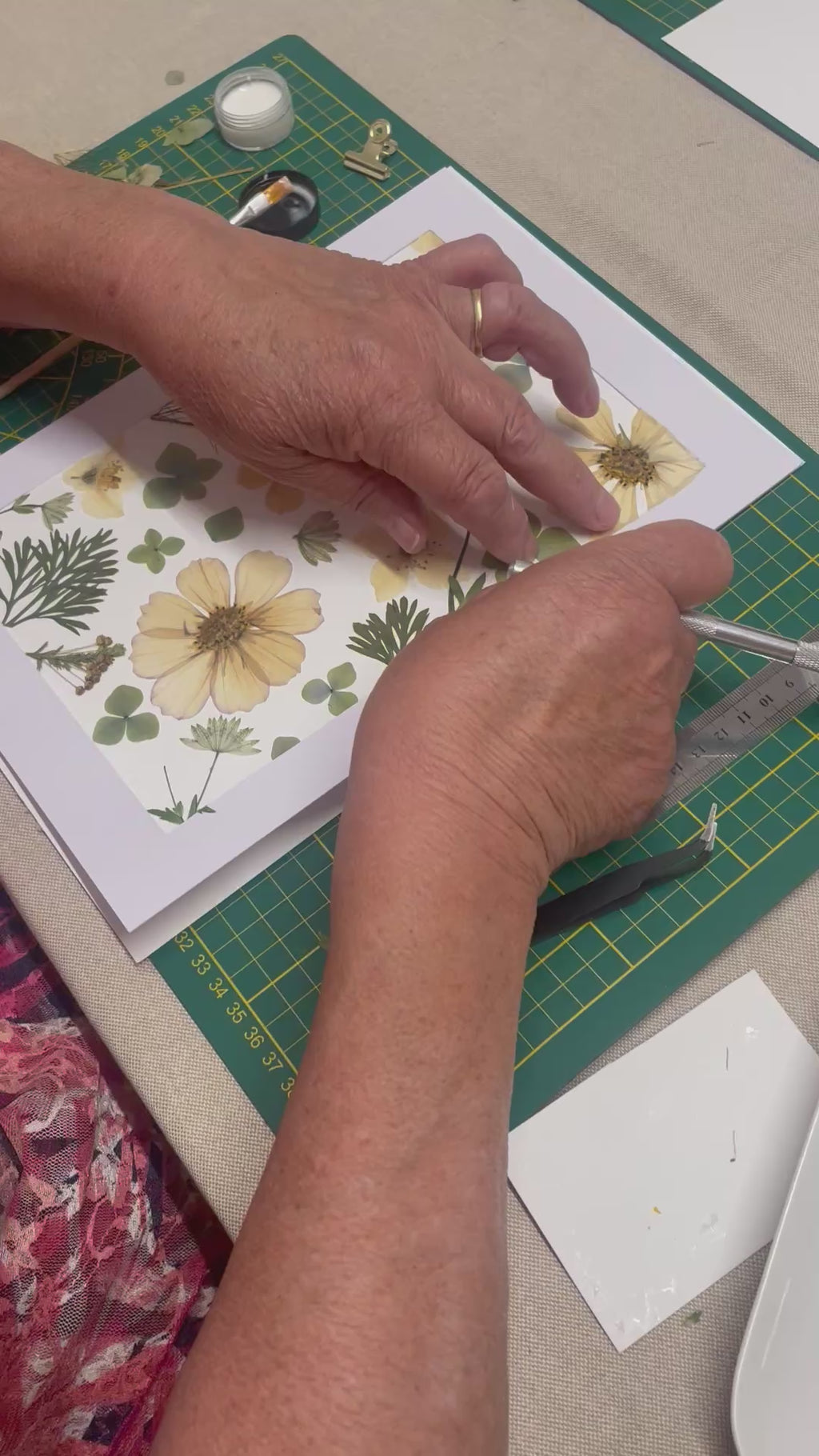 Atelier Herbier Fleuri — Composition A4