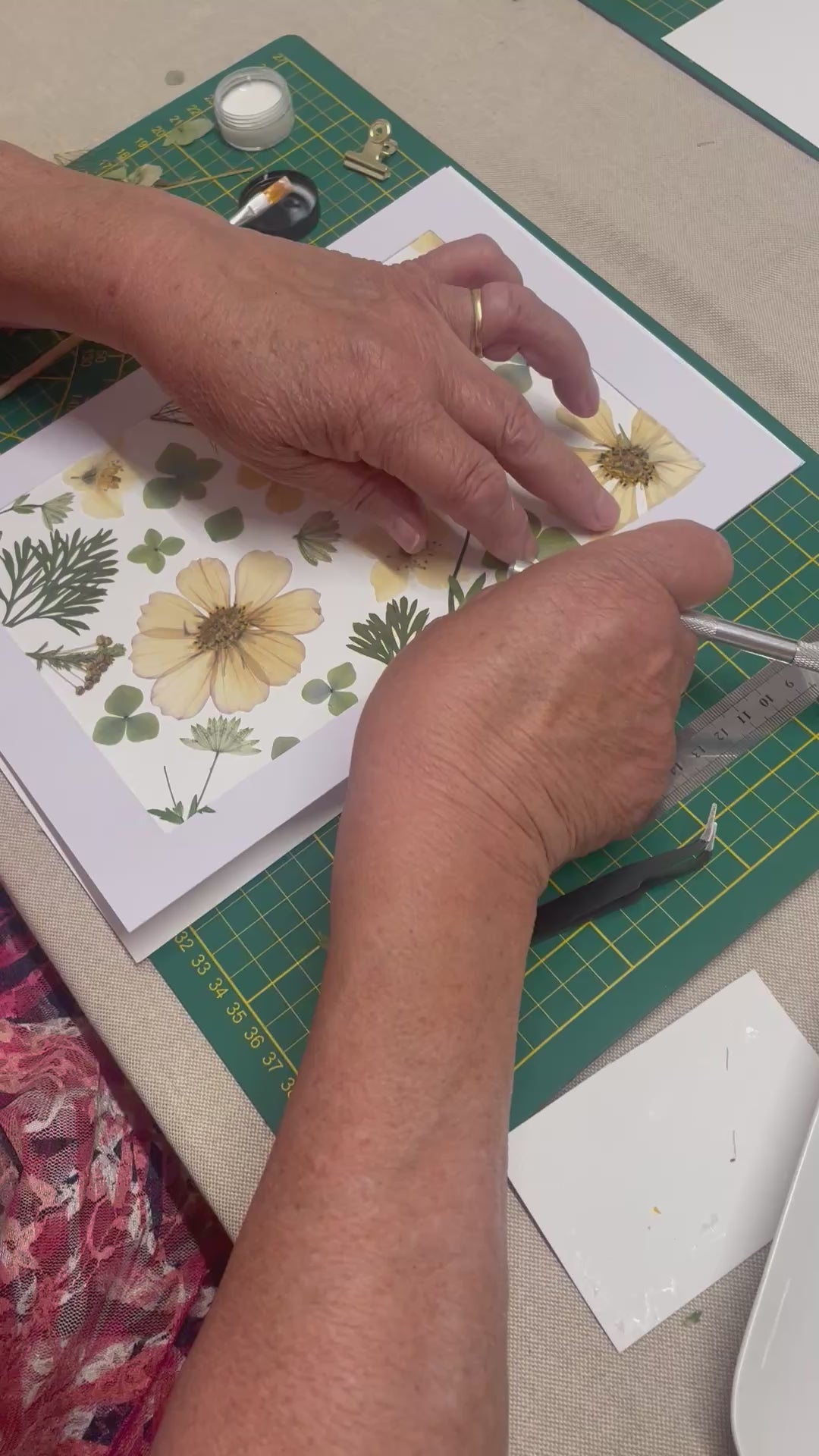 Atelier Herbier Fleuri — Composition A4